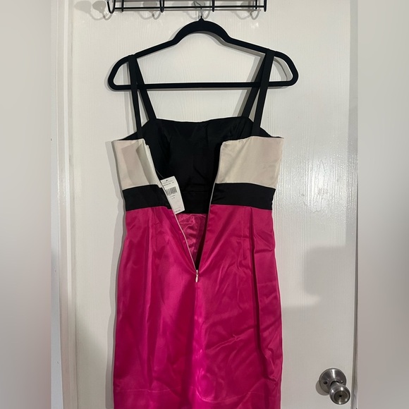 Max & Cleo Pink and Cream Mini Dress - Picture 4 of 6